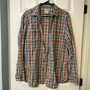 L.L. Bean casual button down shirt